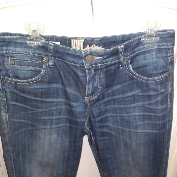 Kut From The Kloth Womens Sz 4 Style Catherine Boyfriend Wash Denim Blue Jeans - Picture 3 of 7